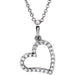 Ladies Natural Diamond Necklace (I1, G-H) — 14K White Gold