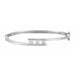 Ladies Natural Diamond Bangle 6 1/ Bracelet (I1, G-H) — 14K White Gold