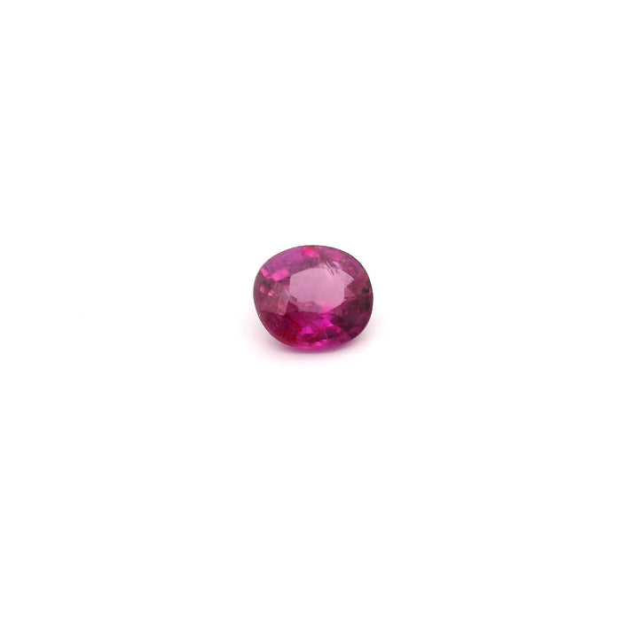 0.44ct Cushion Natural Ruby (Colour Red, Clarity Slightly Included, Cut Faceted)