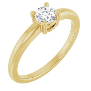 Ladies Natural Diamond Ring (I1, G-H) — 14K Yellow Gold