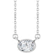 Ladies Natural Diamond Necklace (Si2-Si3, Ghi) — Platinum