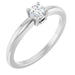 Ladies Natural Diamond Ring (I1, G-H) — Platinum