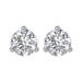 Lab-Grown Diamond Round 3-Prong Cocktail-Style Stud Earrings