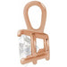 Lab-Grown Diamond Solitaire Pendant - Style 23559