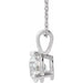 Lab-Grown Diamond Solitaire Necklace - Style 23559