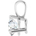 Lab-Grown Diamond Solitaire Pendant - Style 23559