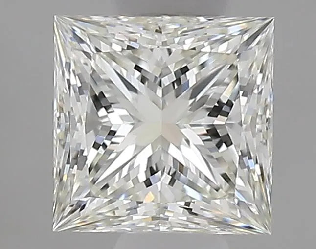 0.51ct Princess Natural Diamond (Colour J, Clarity VVS1, GIA Certified)