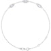 Lab-Grown Diamond Bezel-Set Link Bracelet