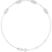 Lab-Grown Diamond Bezel-Set Link Bracelet