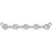 Ladies Natural Diamond Necklace Center (Si2-Si3, G-H) — Platinum