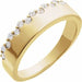 Ladies Natural Diamond Ring (I1, G-H) — 14K Yellow Gold