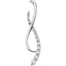 Ladies Natural Diamond Journey Pendant — 14K Yellow Gold