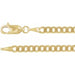 Lab-Grown Diamond Bezel-Set Solitaire Curb Link Bracelet