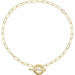 Ladies Natural Diamond Toggle Bracelet (I1, G-H) — 14K Yellow Gold