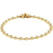 Ladies Natural Diamond Bezel Line Bracelet (I1, H+) — 14K Yellow Gold