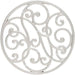 Ladies Natural Diamond Circle Pendant with Bead Blast Finish (I2, G-H) — Sterling Silver
