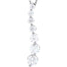 Ladies Natural Diamond Journey Necklace (I1, G-H) — 14K White Gold