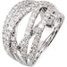 Ladies Natural Diamond Ring (I1, H-I) — 14K White Gold