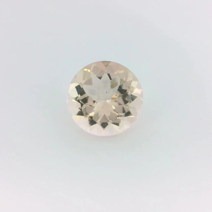 2.29ct Round Natural Morganite (Colour Pink, Clarity Eye Clean, Cut Faceted)
