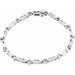 Ladies Natural Diamond Line Bracelet (I1, G-H) — 14K White Gold