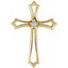 Ladies Natural Diamond Cross Pendant (Si1, G-H) — 14K Yellow Gold