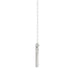 LADIES NECKLACE 0.10CT ROUND DIAMOND 10K WHITE GOLD