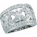 Ladies Natural Diamond Ring (I1, H+) — 14K White Gold