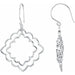 Ladies Natural Diamond Earrings — 14K Yellow Gold