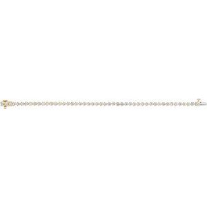 Lab-Grown Diamond Line Bracelet - Style 67501