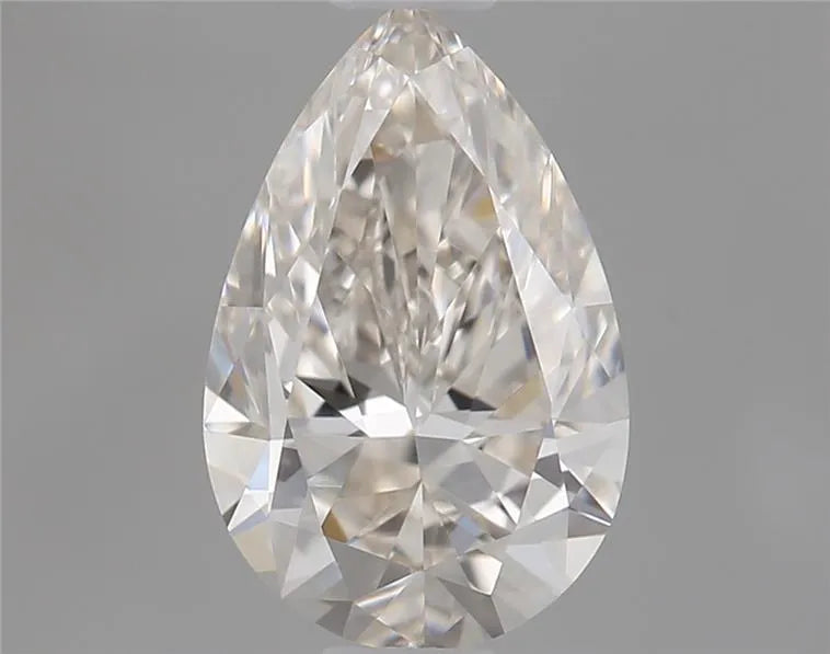 0.51ct Pear Natural Diamond (Colour J, Clarity IF, GIA Certified)