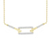 LADIES NECKLACE 0.25CT ROUND DIAMOND 10K YELLOW GOLD