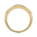 MEN'S RING 0.75CT ROUND DIAMOND 10K YELLOW GOLD