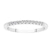 LADIES BAND 0.15CT ROUND DIAMOND 14K WHITE GOLD
