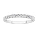 LADIES BAND 0.25CT ROUND DIAMOND 14K WHITE GOLD