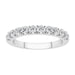 LADIES BAND 0.75CT ROUND DIAMOND 14K WHITE GOLD (SI QUALITY)