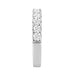 LADIES BAND 1.00CT ROUND DIAMOND 14K WHITE GOLD