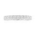LADIES BAND 1.00CT ROUND DIAMOND 14K WHITE GOLD (SI QUALITY)