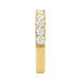 LADIES BAND 1.00CT ROUND DIAMOND 14K YELLOW GOLD