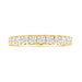 LADIES BAND 1.00CT ROUND DIAMOND 14K YELLOW GOLD