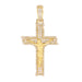 MEN'S CHARM 4.00CT ROUND DIAMOND 14K YELLOW GOLD