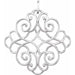 Ladies Natural Diamond Pendant (I2, G-H) — Sterling Silver