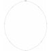 Ladies Natural Diamond 7-Station Necklace (I1, H+) — Sterling Silver