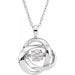 Ladies Natural Mystara Diamonds® Necklace (I2, H+) — Sterling Silver