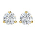 Lab-Grown Diamond Round 3-Prong Cocktail-Style Stud Earrings