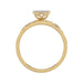 LADIES TRIOS SET 0.33CT ROUND DIAMOND 10K YELLOW GOLD