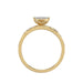 LADIES TRIOS SET 0.33CT ROUND DIAMOND 10K YELLOW GOLD