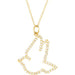 Ladies Natural Diamond Dove Necklace (I1, G-H) — 14K Yellow Gold