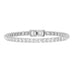 LADIES BRACELET 1.00CT ROUND DIAMOND 14K WHITE GOLD