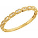 Ladies Natural Diamond Ring (I1, H-I) — 14K Yellow Gold