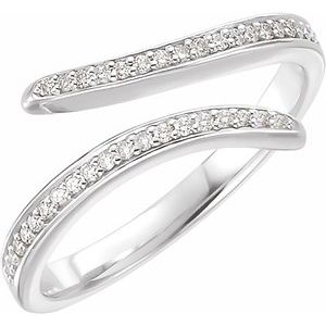Ladies Natural Diamond Ring (I1, G-H) — Platinum